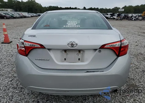 2016 Toyota Corolla L from USA, damaged, VIN 2T1BURHE7GC740520